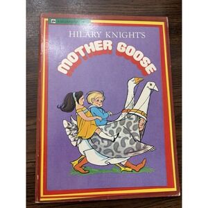 Hilary Knights Mother Goose Vintage Golden Book 1972 Paperback Nursery Rhymes